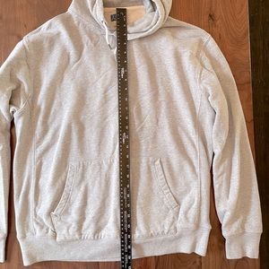 J. Crew French Terry Loop grey hoodie
